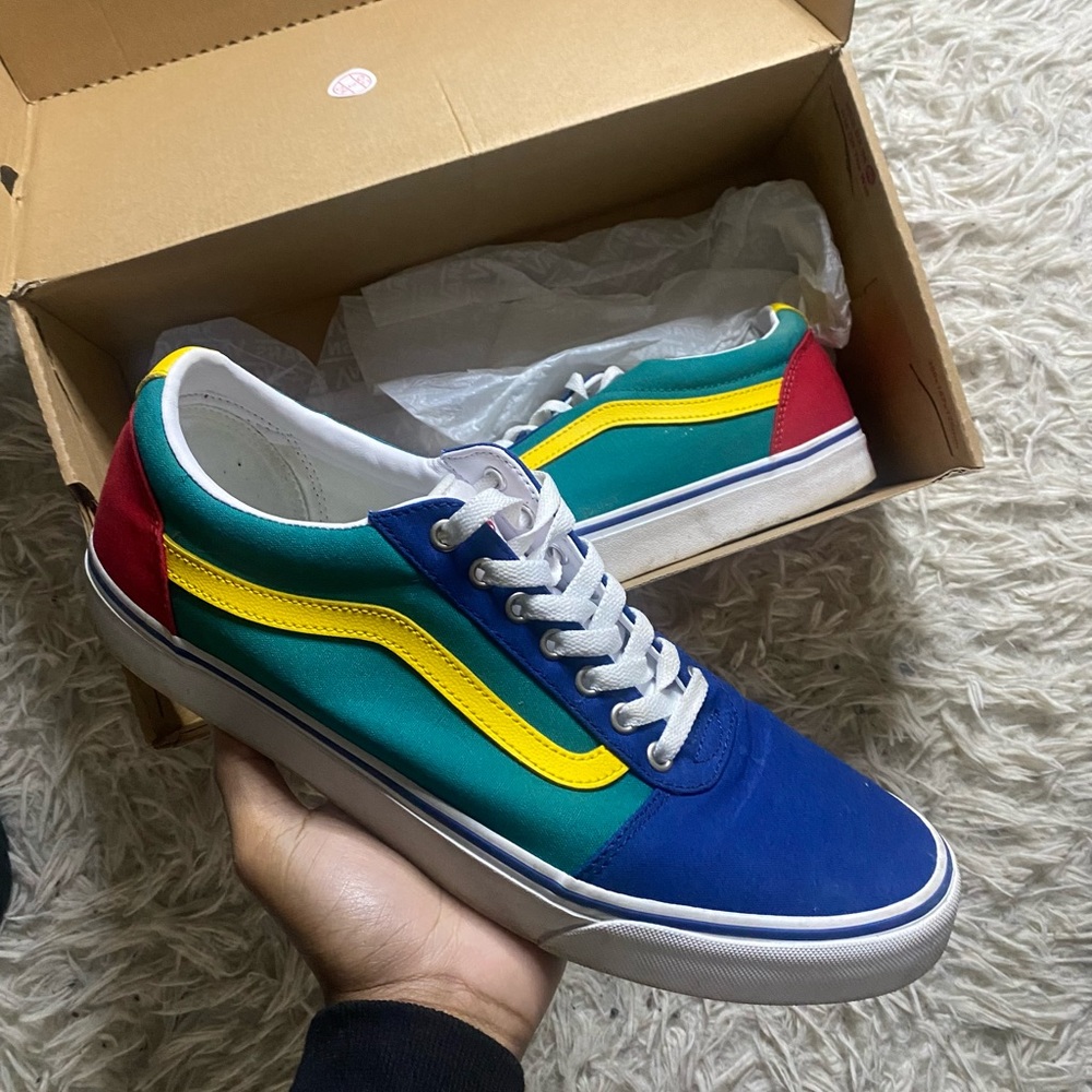Vans multi color Sz 13M